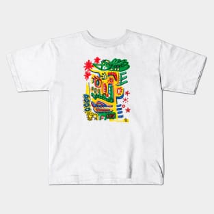 FACE/BIRD Kids T-Shirt